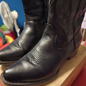 Roper Black Ankle Boots